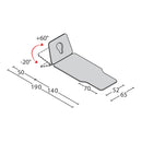 Lettino elettrico ad altezza variabile MONTELEONE - Larghezza 65 cm
