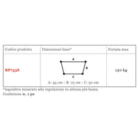 Deambulatore sottoascellare RP755S - Smontabile