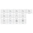 Sedia comoda pieghevole ONDA RS848 - per doccia e bagno