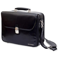 Borsa medico ELITE BAGS Doctor's - Pelle - Nera