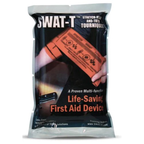 Laccio emostatico tattico SWAT-T Rescue Tourniquet - Arancione