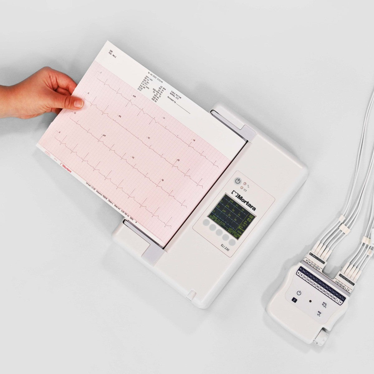 ECG Welch Allyn-Mortara ELI 230 - Elettrocardiografo a 12 canali Interpretativo WAM