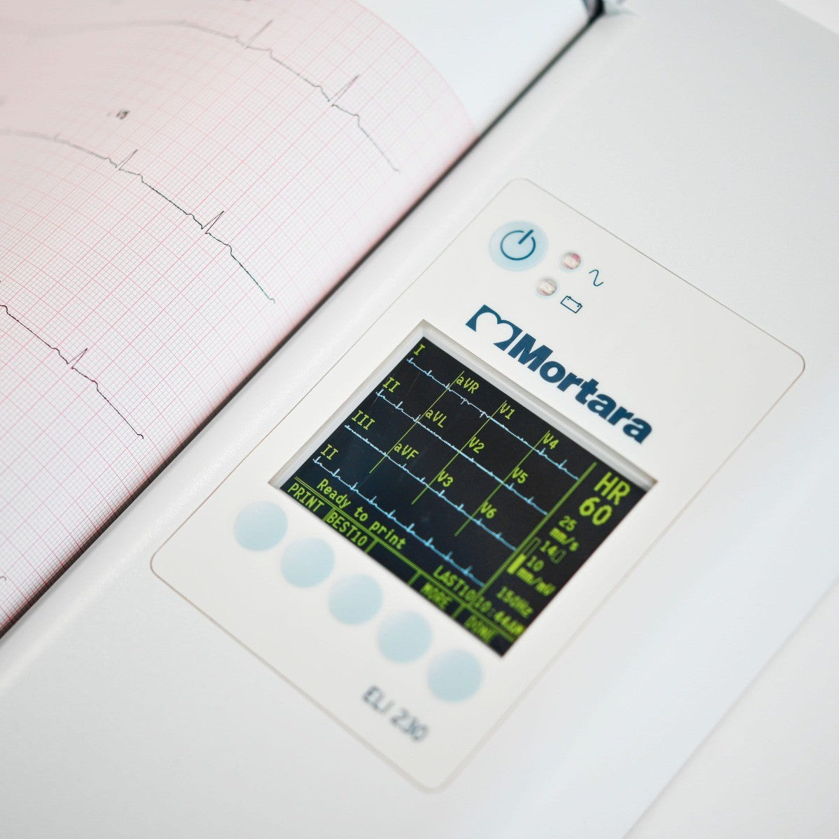 ECG Welch Allyn-Mortara ELI 230 - Elettrocardiografo a 12 canali Interpretativo WAM