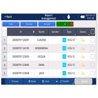 ECG Zoncare iMAC 300pro - Elettrocardiografo a 3 canali Interpretativo Glasgow