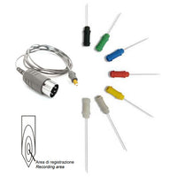 Elettrodi per EMG F8990 bipolari monouso ad ago concentrico (25 pz.)