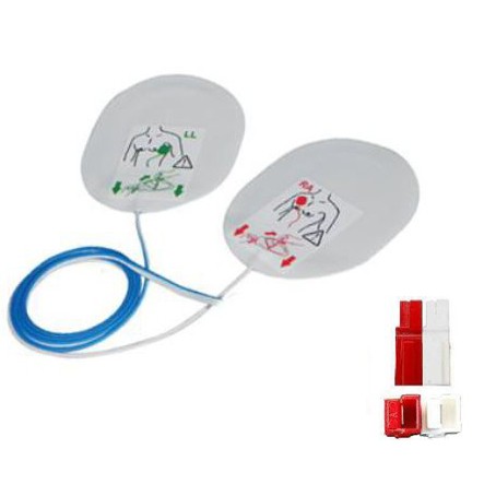 Elettrodi defibrillazione compatibili CARDIAC SCIENCE/GE - Adulti