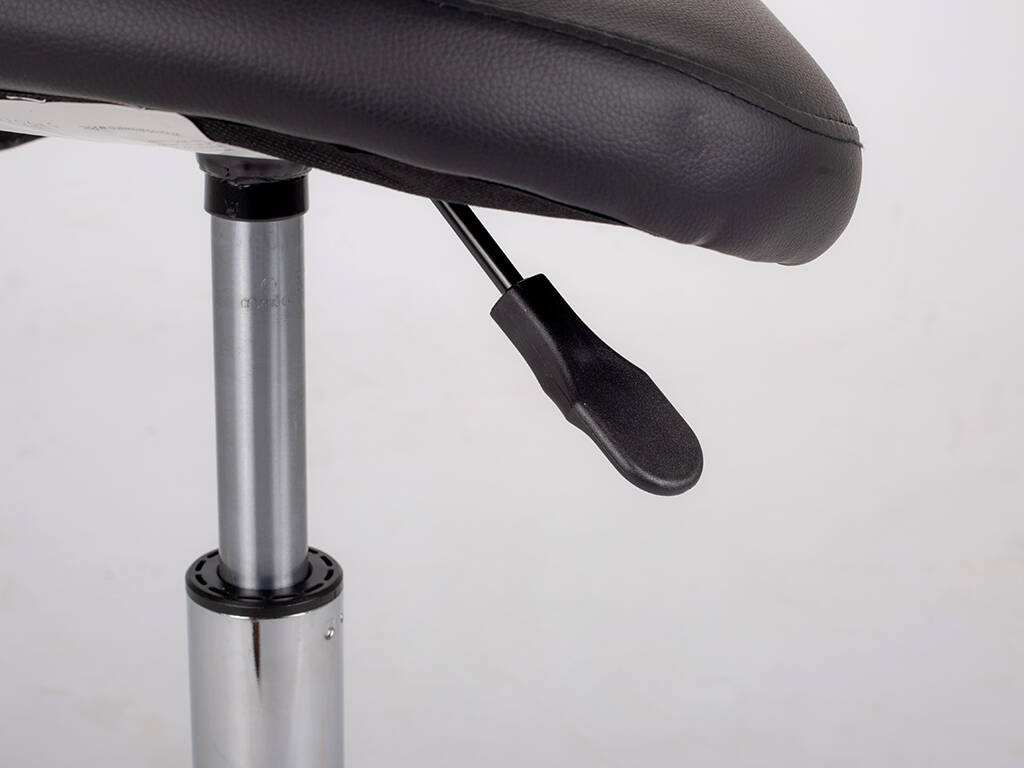 Sgabello a sella LOFI Comfy Base K515 - Nero