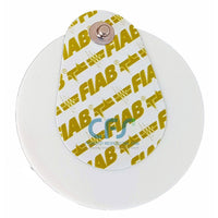 Elettrodi ECG in Foam adesivo F2017H - 60 mm con attacco decentrato (30 pz.)