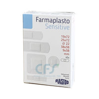 Cerotti Strips in TNT - Sensitive FARMAPLASTO assortito 5 formati (conf. 40 pz.)
