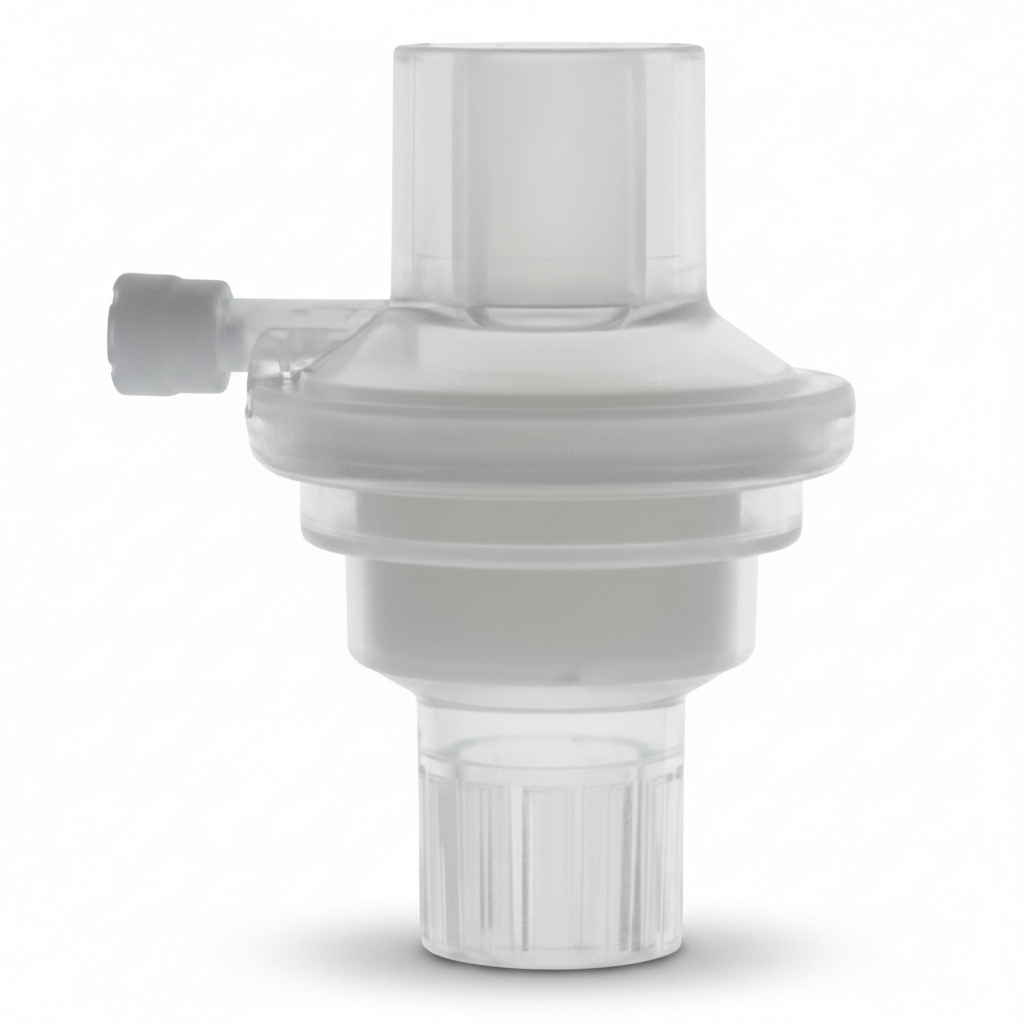 Filtro antibatterico per ventilazione HME35 con attacco CO2