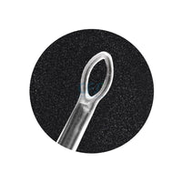 Curettes per ORL Flexloop trasparente - illuminatore LED e lente (Conf. 50 pz.)