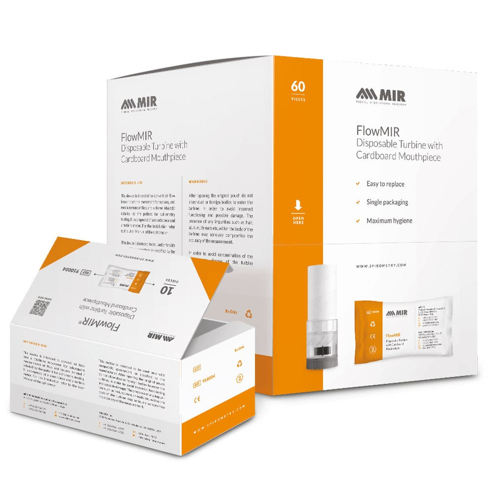 Turbina Monouso con boccaglio integrato FlowMir (conf. 60 pz)