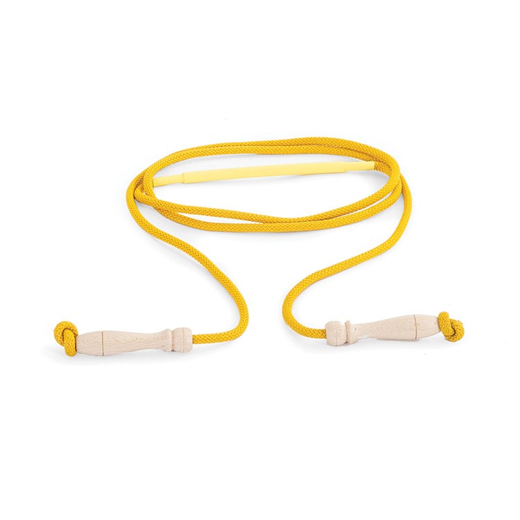 Funicella di cotone con manopole in legno