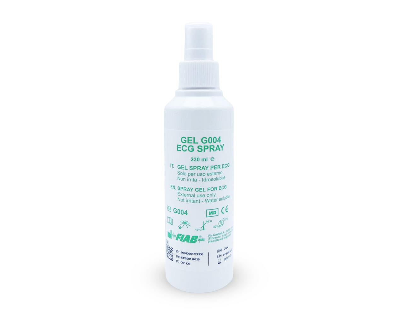 Gel spray per ECG G004 - Flacone da 230 grammi