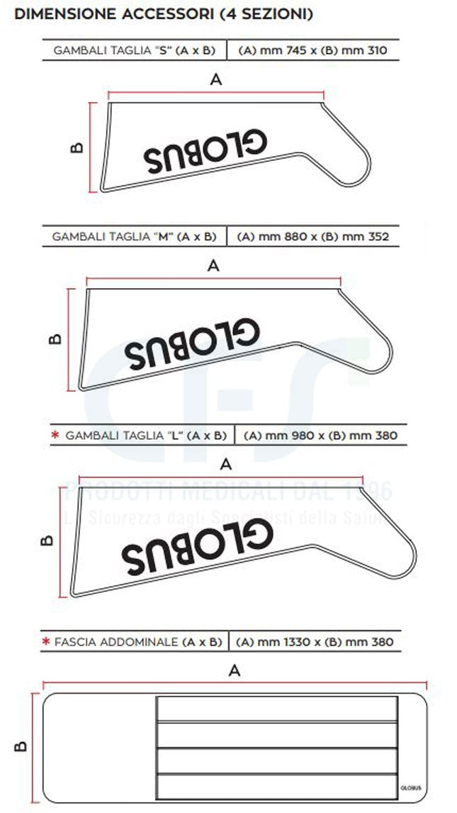 Pressoterapia GLOBUS PressCare G300M-3 (2 gambali + fascia addominale)