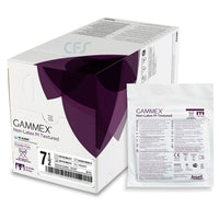 Guanti chirurgici sterili in poliisoprene senza polvere GAMMEX PI (50 paia)