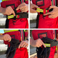 Accessorio porta guanti - corda con moschettone ELITE BAGS Glove's - Rosso