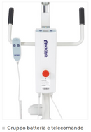 Sollevamalati elettrico pieghevole ULISSE EL 150 CI + Imbracatura standard - Portata 150 Kg