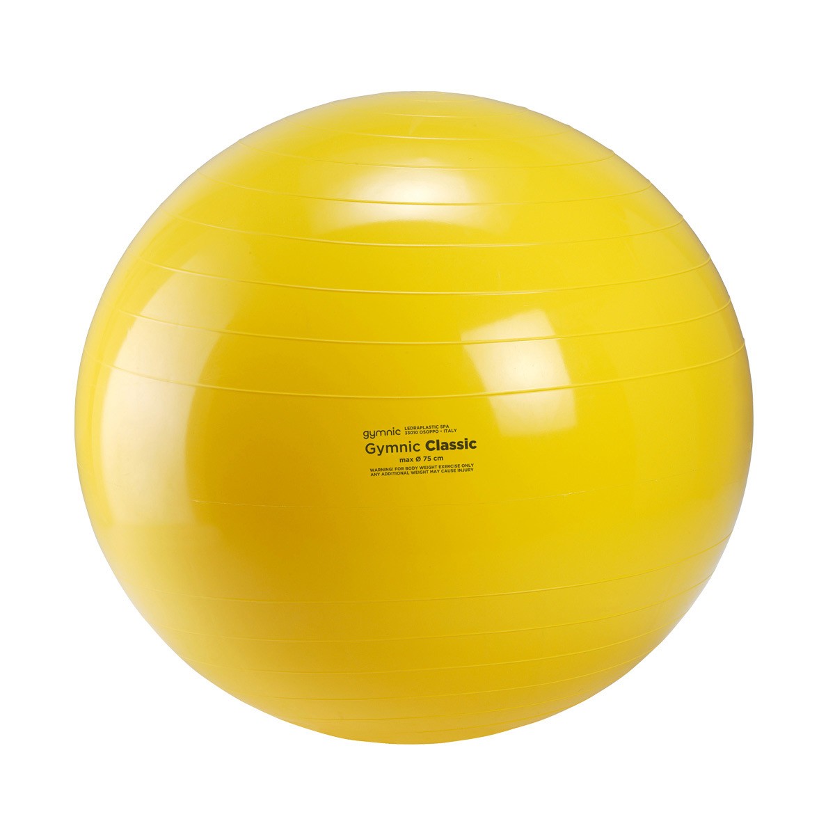 Pallone Psicomotorial colore giallo Diametro 75 cm