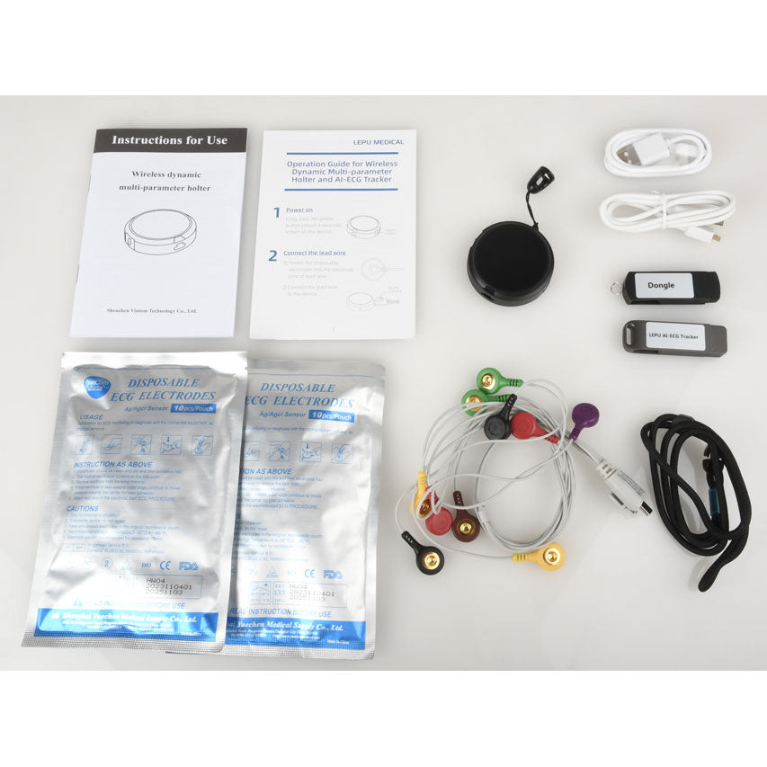 Sistema Holter ECG M12 - 12 derivazioni Wireless
