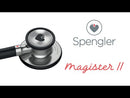 Fonendoscopio SPENGLER Magister II Dual - Argento