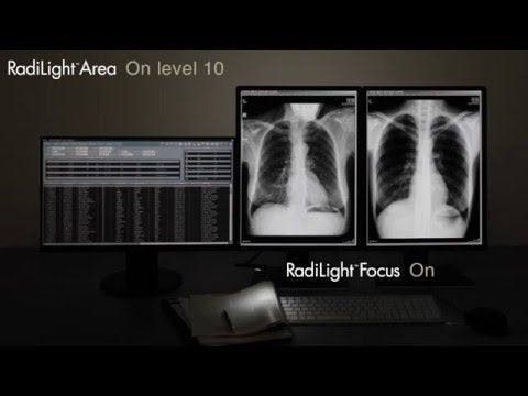 Supporto illuminazione RadiLight per monitor EIZO