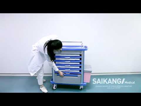 Carrello Porta Farmaci GIMA NEO - 11 cassetti