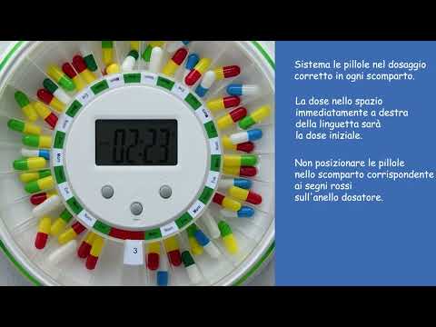 Portapillole con Bluetooth M111 - 28 giorni di dosaggio