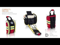 Borsa per emergenza ELITE BAGS Compact's - Rossa