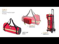 Portabombola ELITE BAGS Tube's - Rosso Tarpaulin