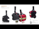 Borsa per emergenza da gamba ELITE BAGS Quickaid's - Nera