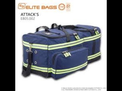 Borsa per vigili del fuoco ELITE BAGS Attack's - Nera