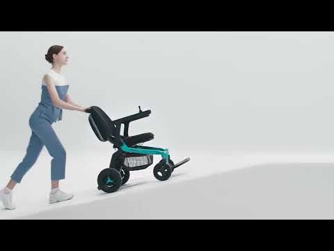 Carrozzina elettrica pieghevole ROBOOTER E40 - Con luci e zaino integrato