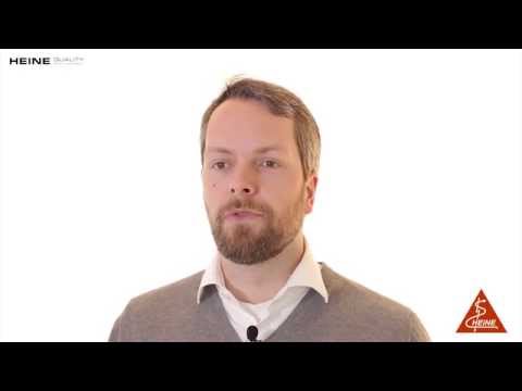 Dermatoscopio HEINE DELTA®20 T con piastrina con scala, BETA 4 USB manico ricaricabile - K-010.28.388