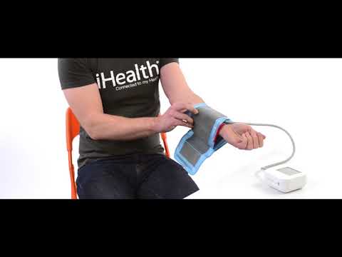 Misuratore di pressione da braccio iHealth TRACK