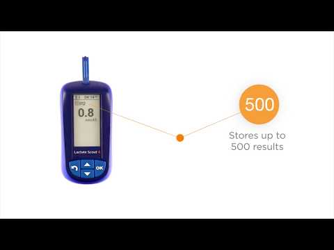 Dispositivo per la determinazione del lattato Lactate scout 4
