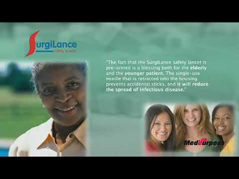 Lancette pungidito SURGILANCE automatiche - ago 22G (conf. 100 pz.)