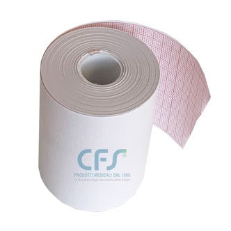 Carta termica per ECG FUKUDA Denshi FCP111/OP110TE/FCP2101-2155/FX2111 - Rotolo compatibile