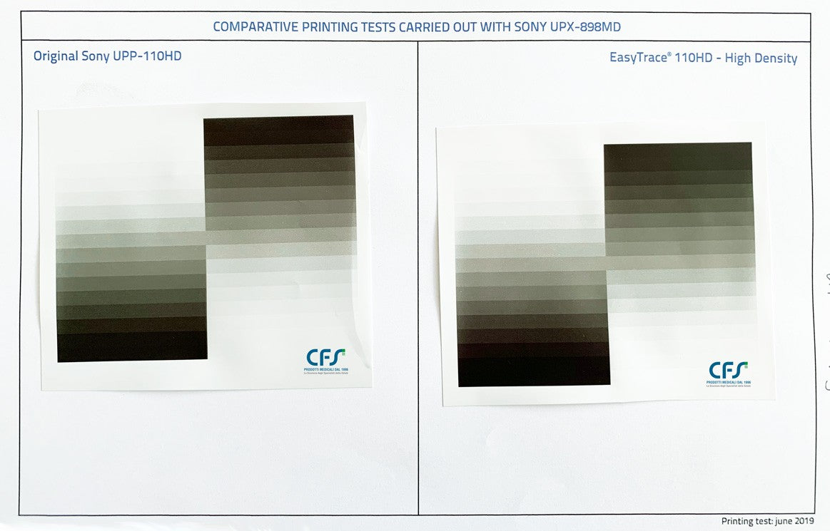 Carta ecografia EASY TRACE compatibile SONY UPP-110HD (conf. 5 rotoli)