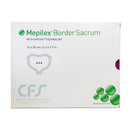 Mepilex Border Sacrum - Schiuma di poliuretano cm 16x20 (Conf. 10 pz.)