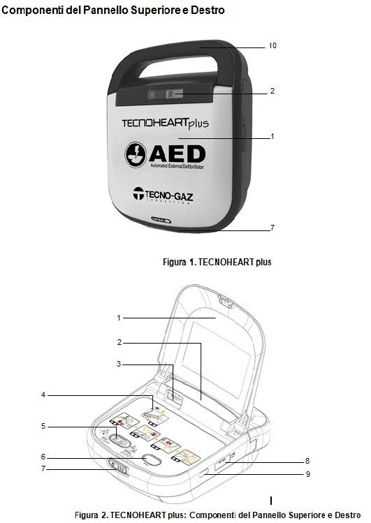 Defibrillatore Semiautomatico TECNOHEART PLUS + Omaggi