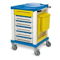 Carrello Terapia KARREL K816280 - Small con 15 contenitori portafarmaci
