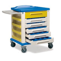 Carrello Terapia KARREL K816282 - Standard con 20 contenitori portafarmaci