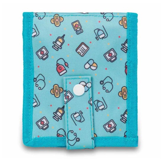 Organizer tascabile ELITE BAGS Keen's Cools - Stampa azzurra