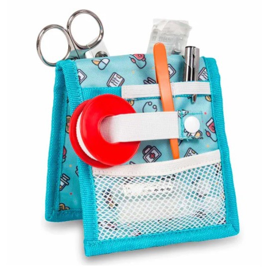 Organizer tascabile ELITE BAGS Keen's Cools - Stampa azzurra