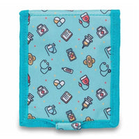 Organizer tascabile ELITE BAGS Keen's Cools - Stampa azzurra