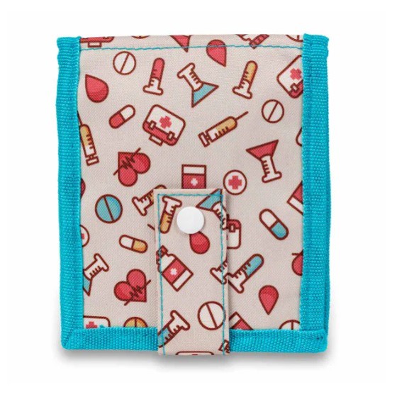 Organizer tascabile ELITE BAGS Keen's Cools - Stampa beige