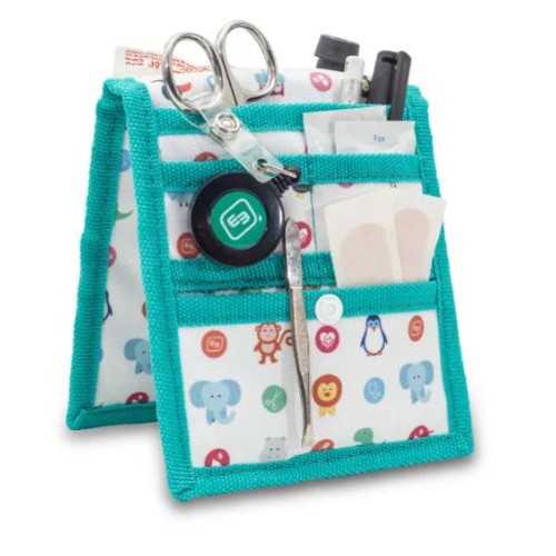 Organizer tascabile ELITE BAGS Keen's Cools - Stampa bianca