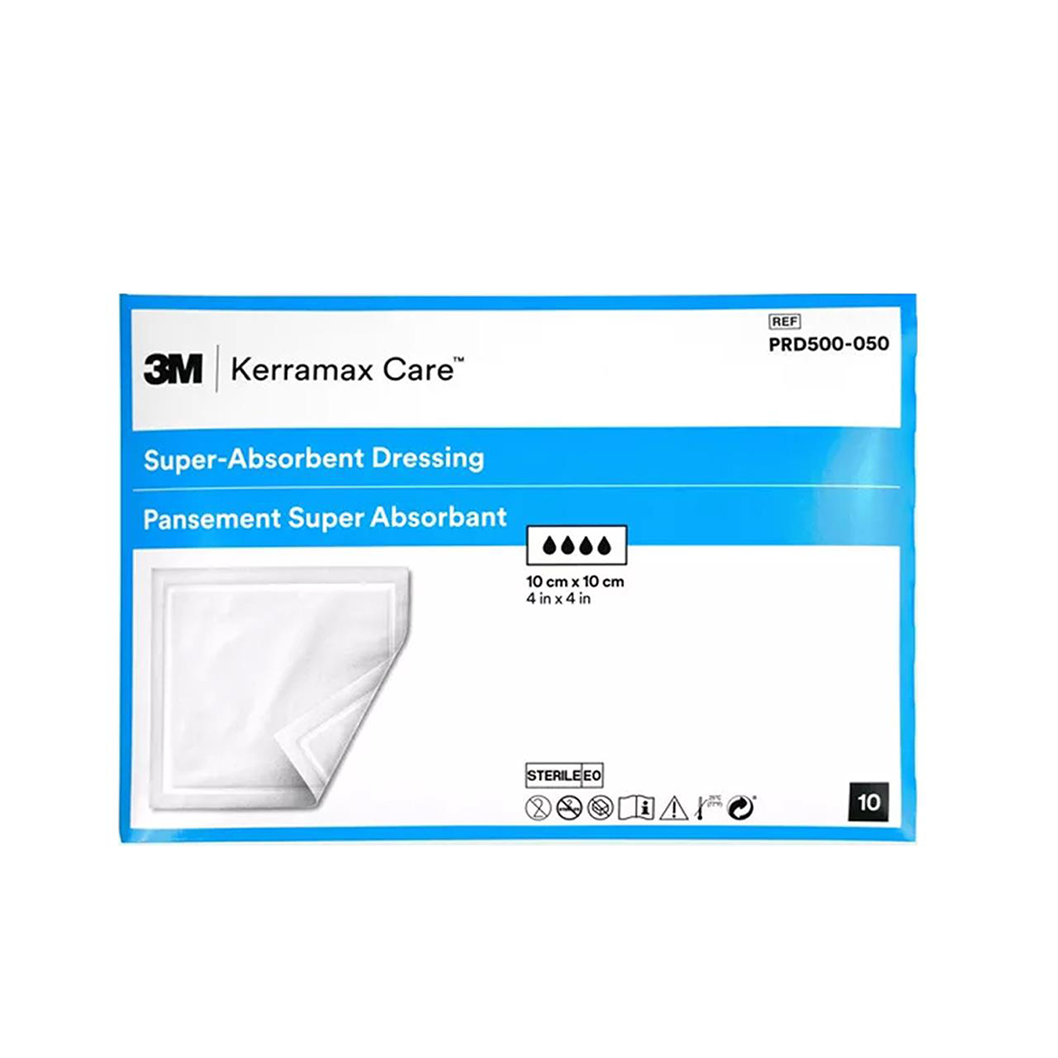 Kerramax Care - Medicazione assorbente cm 10x10 (Conf. 10 pz.)