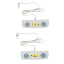 Kit 2 comandi a pedale alzatesta/elevazione per poltrone multifunzioni RUGY